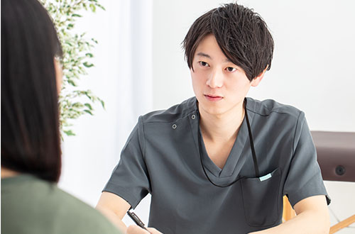 医師の診察